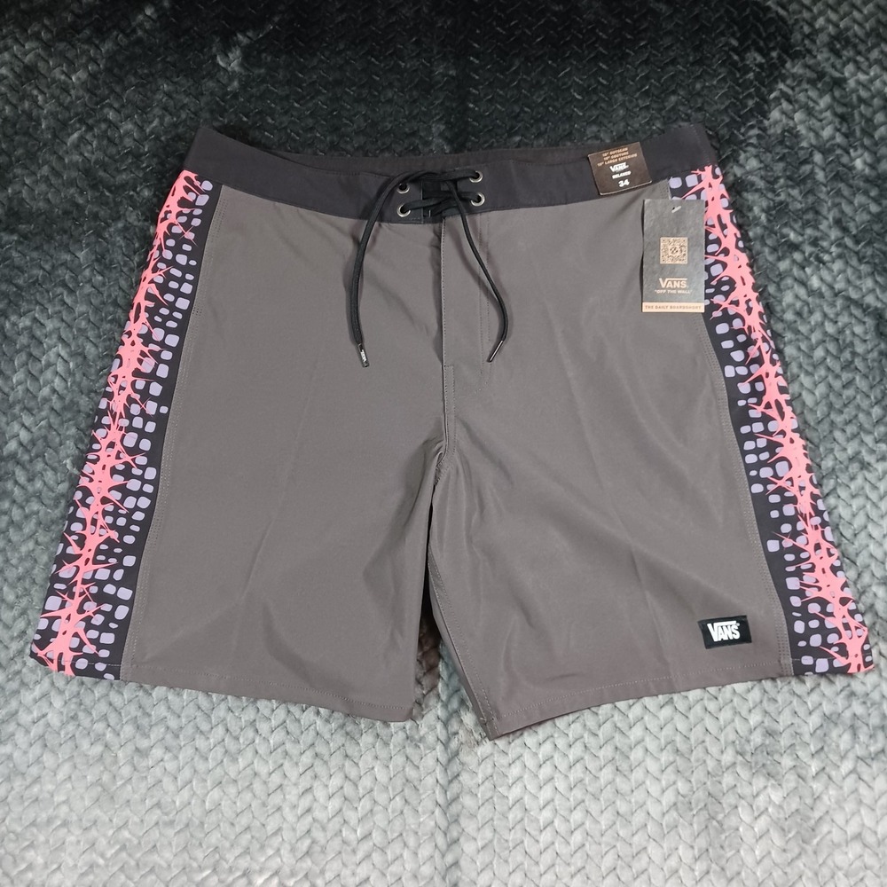 Vans Off The Wall the Daily Sideline Men's Boardshorts Relaxed Fit Size 34